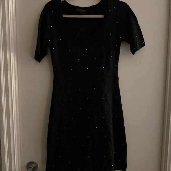 Betsey Johnson - Elegant Black Knit Dress - Picture 5 of 14